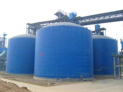 博湖水泥钢板库改造