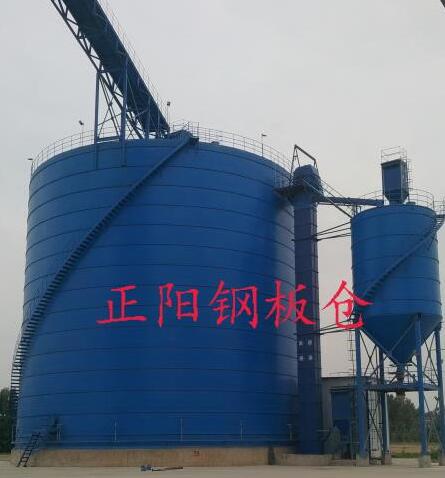 博湖大型矿粉钢板库